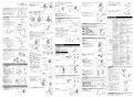 LIXIL(リクシル) L-A951M2F 取扱説明書 施工説明書 ハイバックガード洗面器 Mサイズ 自動水栓＋水石けん供給栓セット 施工説明書2