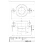 LIXIL(リクシル) UF-13WP(VP) 商品図面 小便器用壁フランジ(VP50用) 商品図面1