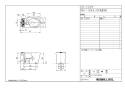 LIXIL(リクシル) YBC-Z30PM BW1+YDT-Z380PM BW1+CW-EA21 BW1 取扱説明書 商品図面 施工説明書 アメージュ便器+シャワートイレパッソ 商品図面1