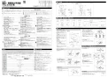 LIXIL(リクシル) YL-A101KAE/BW1 取扱説明書 施工説明書 施設・病院向け手洗器 施工説明書1