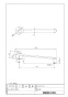 LIXIL(リクシル) A-10335-33 商品図面 自在吐水口部 商品図面1