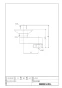 LIXIL(リクシル) A-3514 商品図面 取付脚 商品図面1