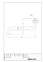 LIXIL(リクシル) A-400-30 商品図面 施工説明書 1/2自在水栓用パイプ部 商品図面1