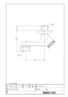 LIXIL(リクシル) A-9770-50 商品図面 取付脚 商品図面1