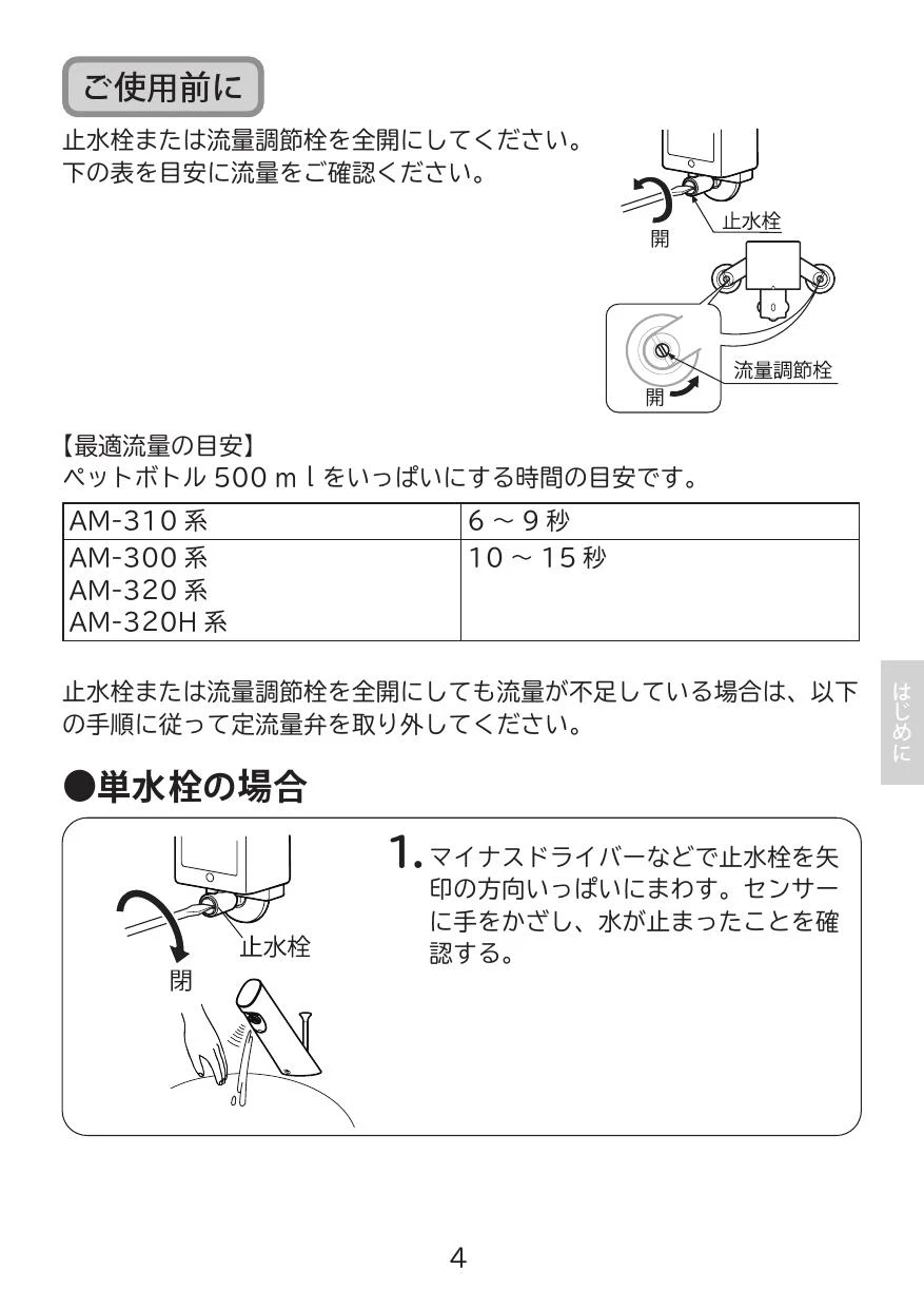 LIXIL(リクシル) AM-320TCV1取扱説明書 商品図面 施工説明書 | 通販