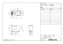 LIXIL(リクシル) BC-ZA10S+DT-ZA150E アメージュＺ便器(フチレス) 取扱説明書 商品図面 施工説明書 分解図 アメージュＺ便器(フチレス) 商品図面1