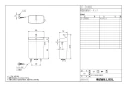 LIXIL(リクシル) BC-ZA10S+DT-ZA180E アメージュＺ便器(フチレス) 取扱説明書 商品図面 施工説明書 分解図 アメージュＺ便器(フチレス) 商品図面1