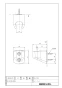 LIXIL(リクシル) BF-FD30 商品図面 シャワーフック 商品図面1