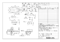 LIXIL(リクシル) CW-PA21LQE-NE-R1 BW1 取扱説明書 商品図面 施工説明書 シャワートイレPAシリーズ 商品図面1