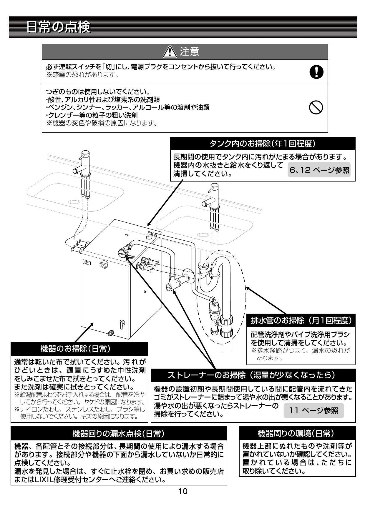 LIXIL(リクシル) EHPN-CA12S4 取扱説明書 施工説明書|LIXIL(リクシル ...