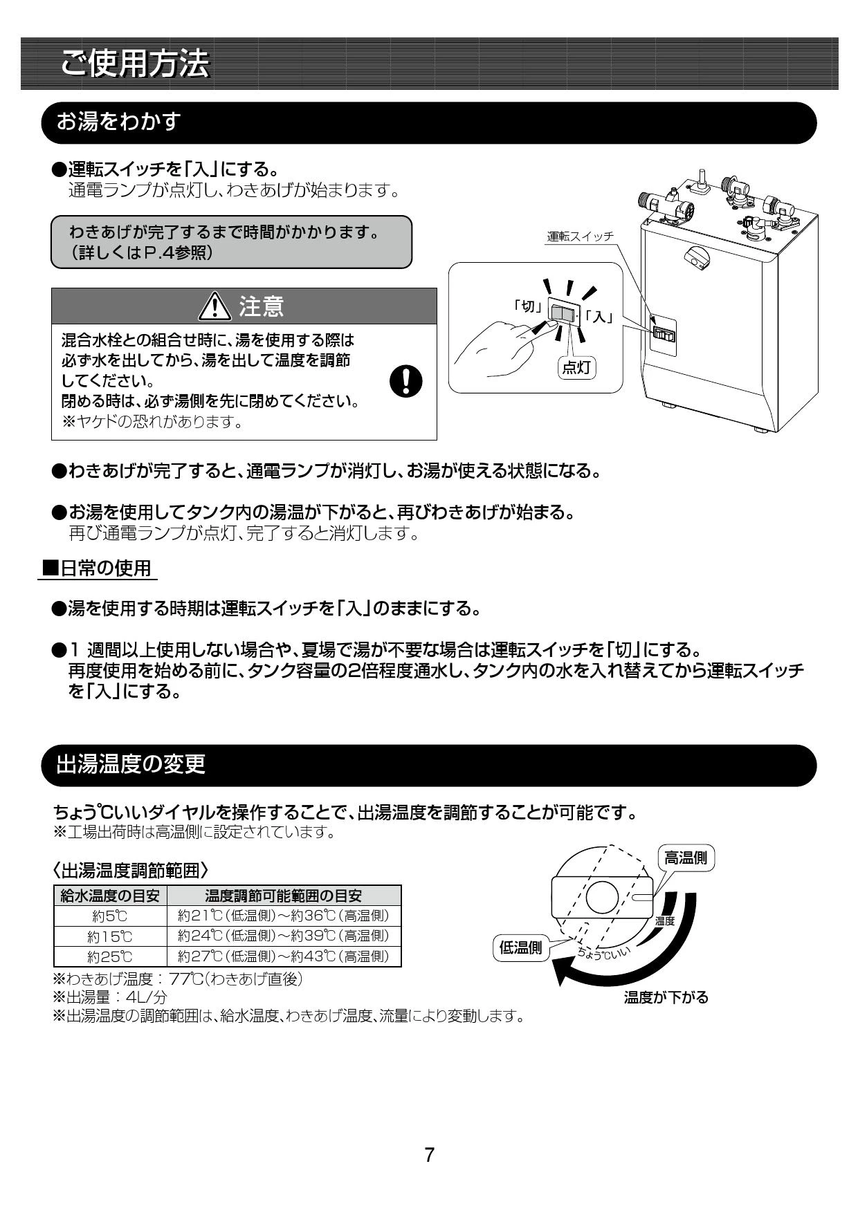 LIXIL(リクシル) EHPN-CA3S4取扱説明書 施工説明書 | 通販 プロストア