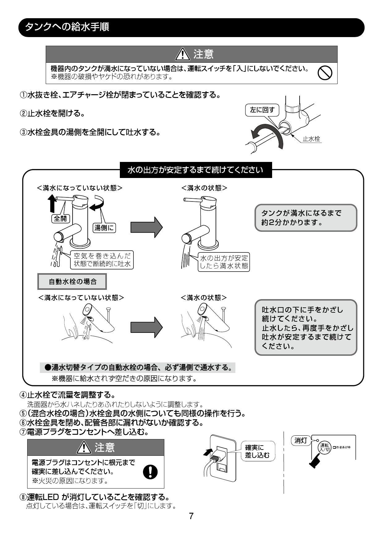 LIXIL(リクシル) EHPN-CA6ECV2 取扱説明書 施工説明書|LIXIL(リクシル) ゆプラス 適温出湯オートウィークリータイマータイプ  適温出湯タイプ・出湯温度可変オートウィークリータイマータイプ 出湯温度可変タイプ 6L 小型電気温水器(パブリック向け)の通販はプロストア ...