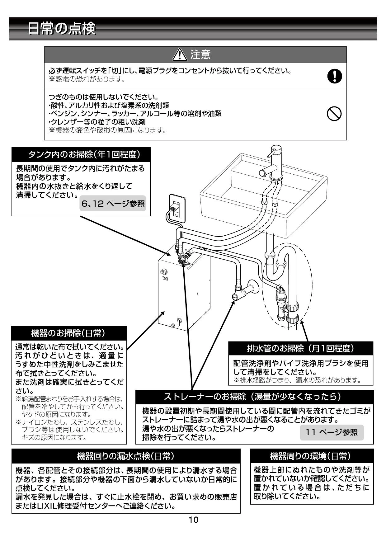 LIXIL(リクシル) EHPN-CA6S7取扱説明書 施工説明書 | 通販 プロストア