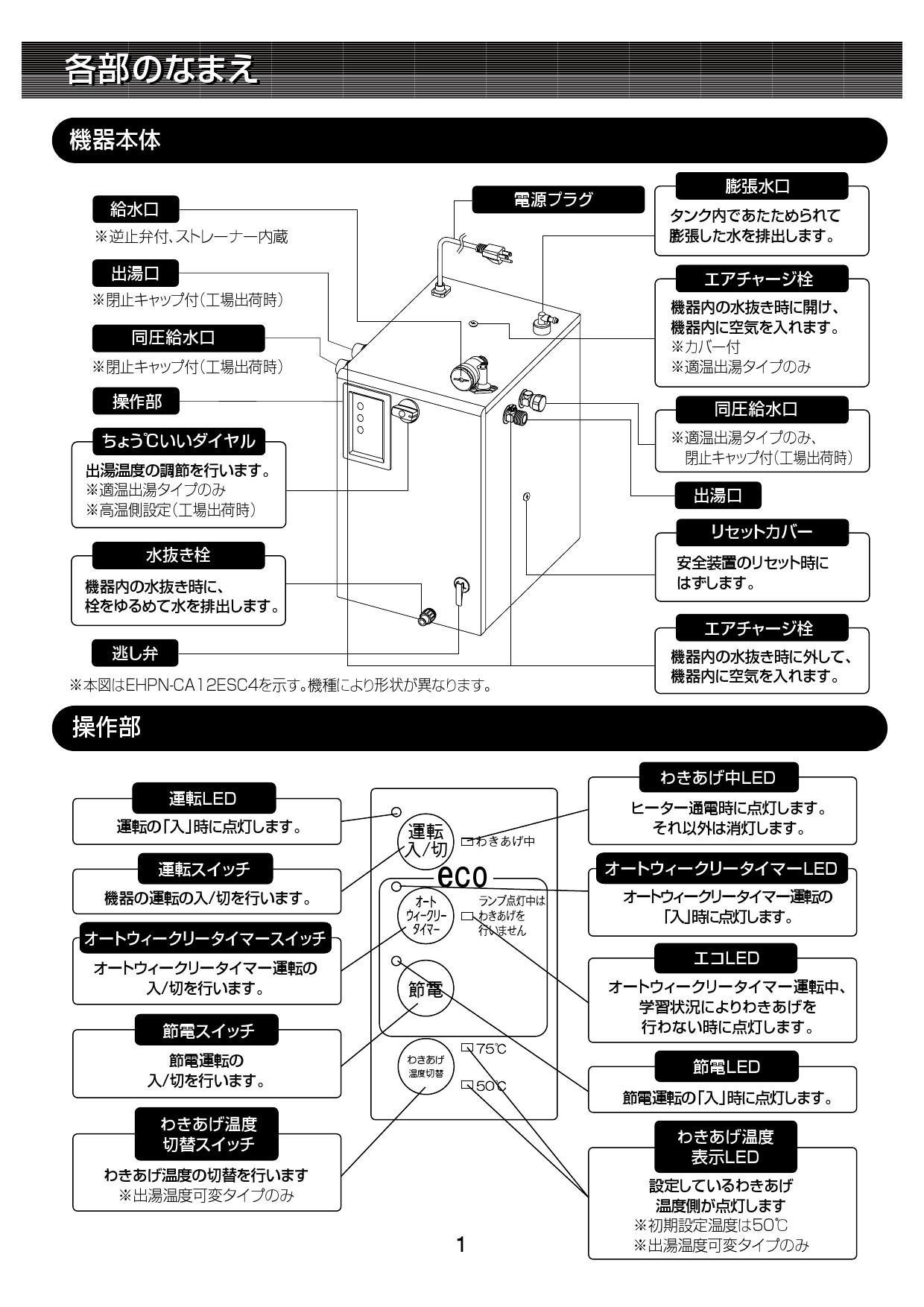 新品未開封】LIXIL EHPN-CB12V4(単相200V)電気温水器-