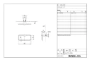 LIXIL(リクシル) KF-AA70C 商品図面 施工説明書 タオルリング 商品図面1