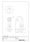 LIXIL(リクシル) SF-1MA 商品図面 取付脚 商品図面1