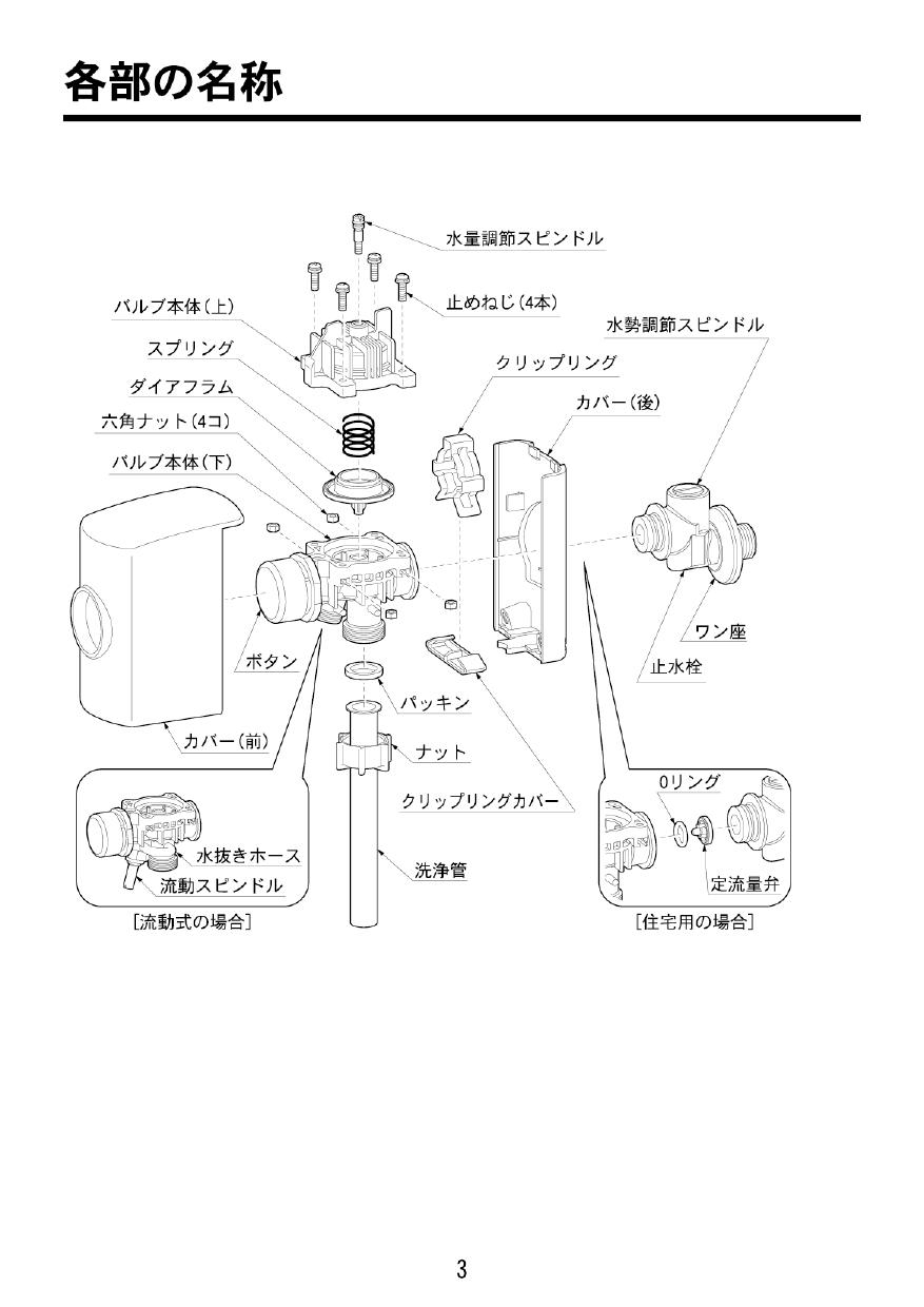 LIXIL(リクシル) U-201M+UF-3JT+UF-105+UF-300WP取扱説明書 施工説明書 | 通販 プロストア ダイレクト