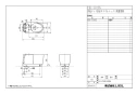 LIXIL(リクシル) YBC-CH10S BW1+DT-CH186A BW1 取扱説明書 施工説明書 分解図 プレアスHSタイプ 床排水 分解図1