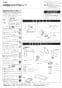 LIXIL(リクシル) YBC-ZA10H BW1+YDT-ZA180H BW1+CW-KA22QC BW1 取扱説明書 商品図面 施工説明書 アメージュZ便器(フチレス)リトイレ+KAシリーズ 施工説明書1