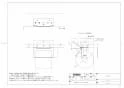 TOTO YH403 取扱説明書 商品図面 紙巻器 商品図面1