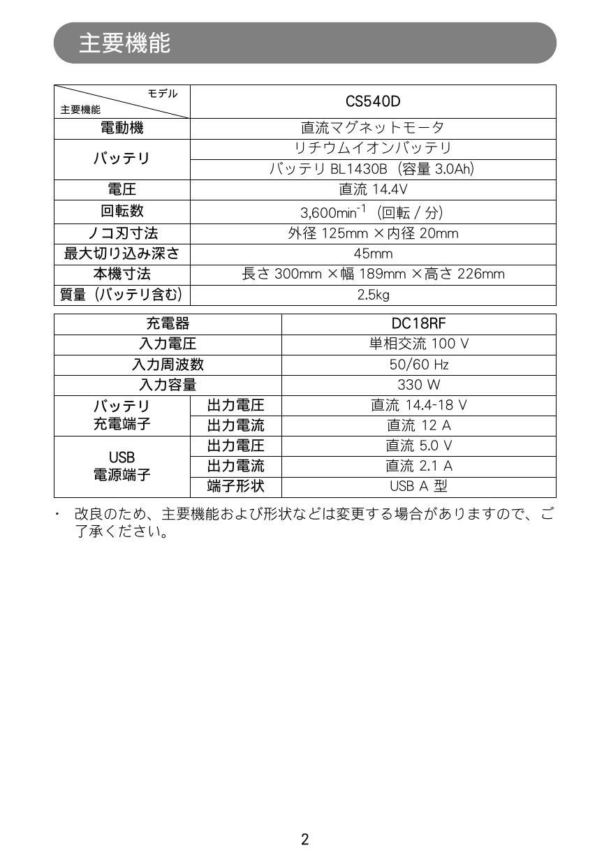 通販 激安◇ マキタ 充電式チップソーカッタ CS540DRF 14.4V 3.0Ah バッテリBL1430 充電器DC18RA プラスチックケース  軟鋼材用チップソー付 discoversvg.com