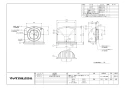 マックス VCK150UAP-FDブラウン 商品図面 換気口 VCKシリーズ(深型・防火ﾀﾞﾝﾊﾟｰ付) 商品図面1