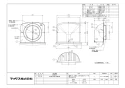 マックス VCK150UAP-FDブラウン 商品図面 換気口 VCKシリーズ(深型・防火ﾀﾞﾝﾊﾟｰ付) 商品図面4