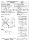 三菱電機 EWF-35CTA2-Q 取扱説明書 施工説明書 納入仕様図 産業用有圧換気扇 低騒音形給気専用 三相 納入仕様図1