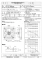 三菱電機 EWG-60ETA2-PR 取扱説明書 施工説明書 納入仕様図 産業用有圧換気扇 防錆タイプ排気専用 三相 納入仕様図1