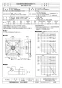 三菱電機 EWG-60ETA2-PR 取扱説明書 施工説明書 納入仕様図 産業用有圧換気扇 防錆タイプ排気専用 三相 納入仕様図1