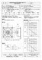 三菱電機 EWG-60FTA2-Q 取扱説明書 施工説明書 納入仕様図 産業用有圧換気扇 低騒音形給気専用 三相 納入仕様図1