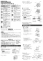 三菱電機 EX-15LFH8-M 取扱説明書 納入仕様図 標準換気扇フィルターコンパック ワンタッチフィルタータイプ 再生形 連動式 取扱説明書3