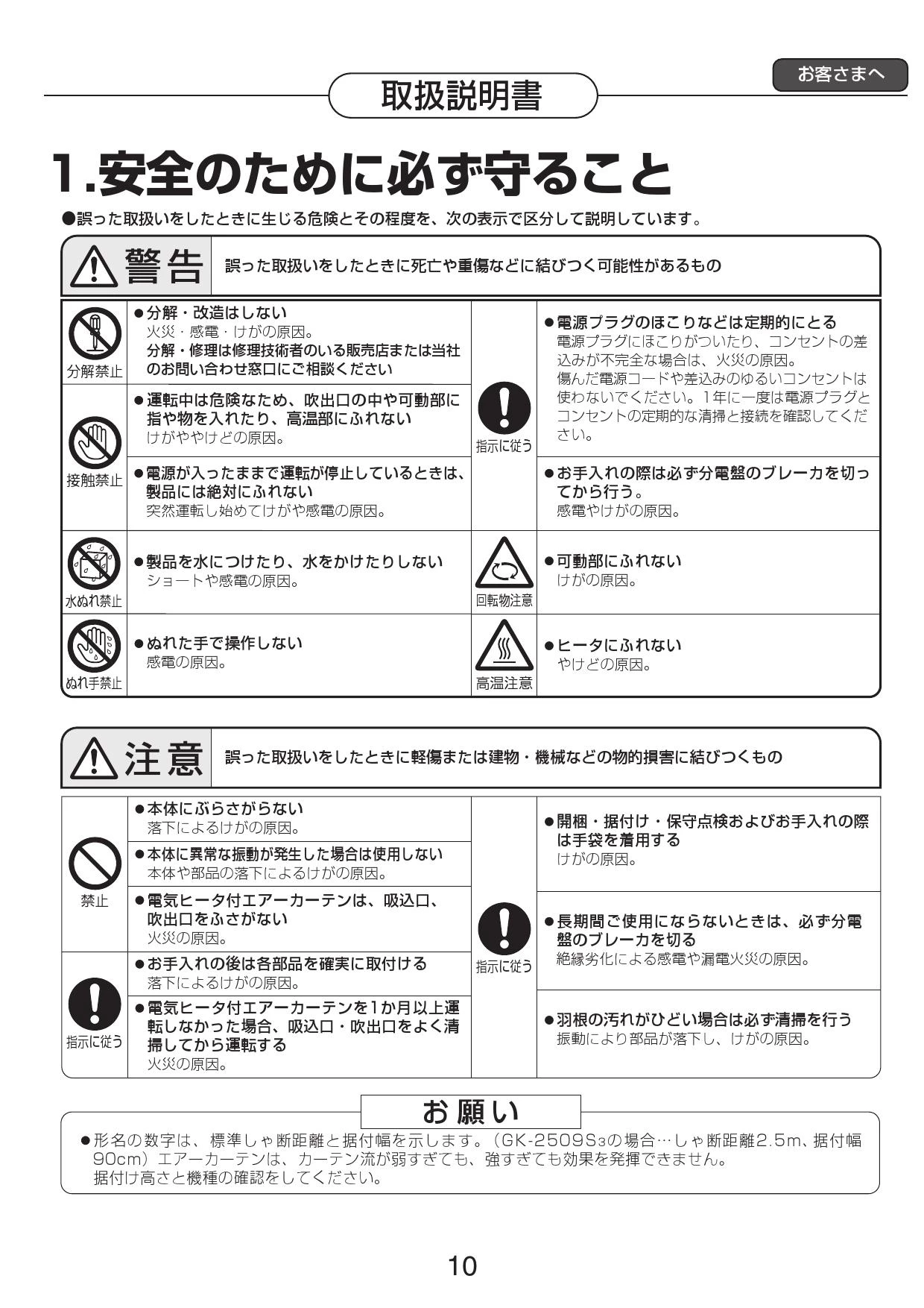 三菱電機 GK-3012S3 取扱説明書 施工説明書 納入仕様図|三菱電機 エアーカーテンの通販はプロストア ダイレクト