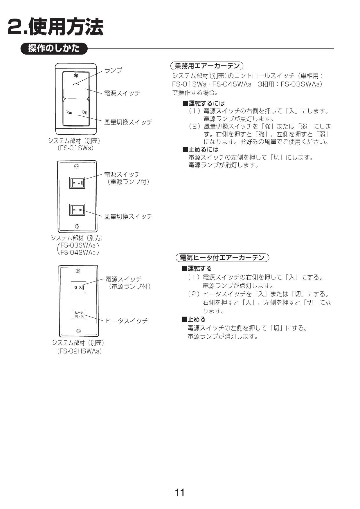 三菱電機 GK-3012S3 取扱説明書 施工説明書 納入仕様図|三菱電機 エアーカーテンの通販はプロストア ダイレクト