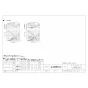 三菱電機 P-215GB4-FP ダクト用換気扇専用グリル 納入仕様図 ダクト用換気扇専用グリル 納入仕様図2