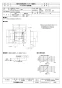 三菱電機 PS-20SMA3 取扱説明書 納入仕様図 有圧換気扇用電動式鋼板製シャッター 単相100V 納入仕様図1