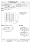 三菱電機 PS-60SMTA3 取扱説明書 納入仕様図 有圧換気扇用電動式鋼板製シャッター 単相200V 納入仕様図1