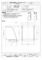 三菱電機 SHW-25TA3 取扱説明書 施工説明書 納入仕様図 風圧シャッター付ウェザーカバー 納入仕様図1