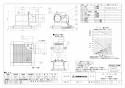 三菱電機 VD-13ZC13-HW 取扱説明書 施工説明書 納入仕様図 天井埋込形換気扇 納入仕様図1