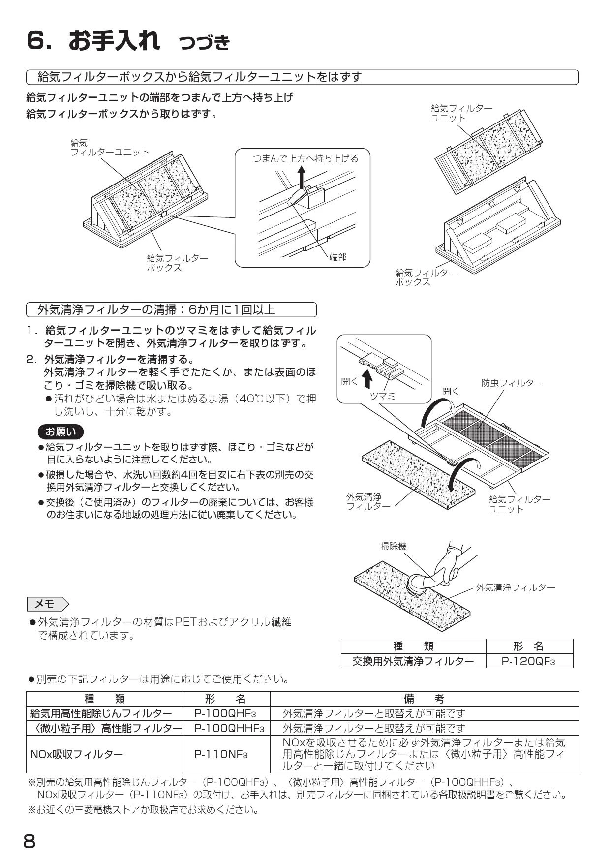 三菱電機 VL-200ZMHSV4 取扱説明書 商品図面 施工説明書|ロスナイ 