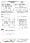 三菱電機 EG-60FRA 納入仕様図 産業用有圧換気扇　冷凍室タイプ 納入仕様図1