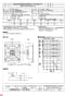 三菱電機 EWF-50FTA40A-Q 納入仕様図 産業用有圧換気扇 低騒音形三相 納入仕様図3