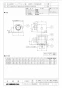 三菱電機 PZ-N10FGZP2 取扱説明書 施工説明書 納入仕様図 給排気グリル プラスチック製 消音形 天井材組込形 納入仕様図1