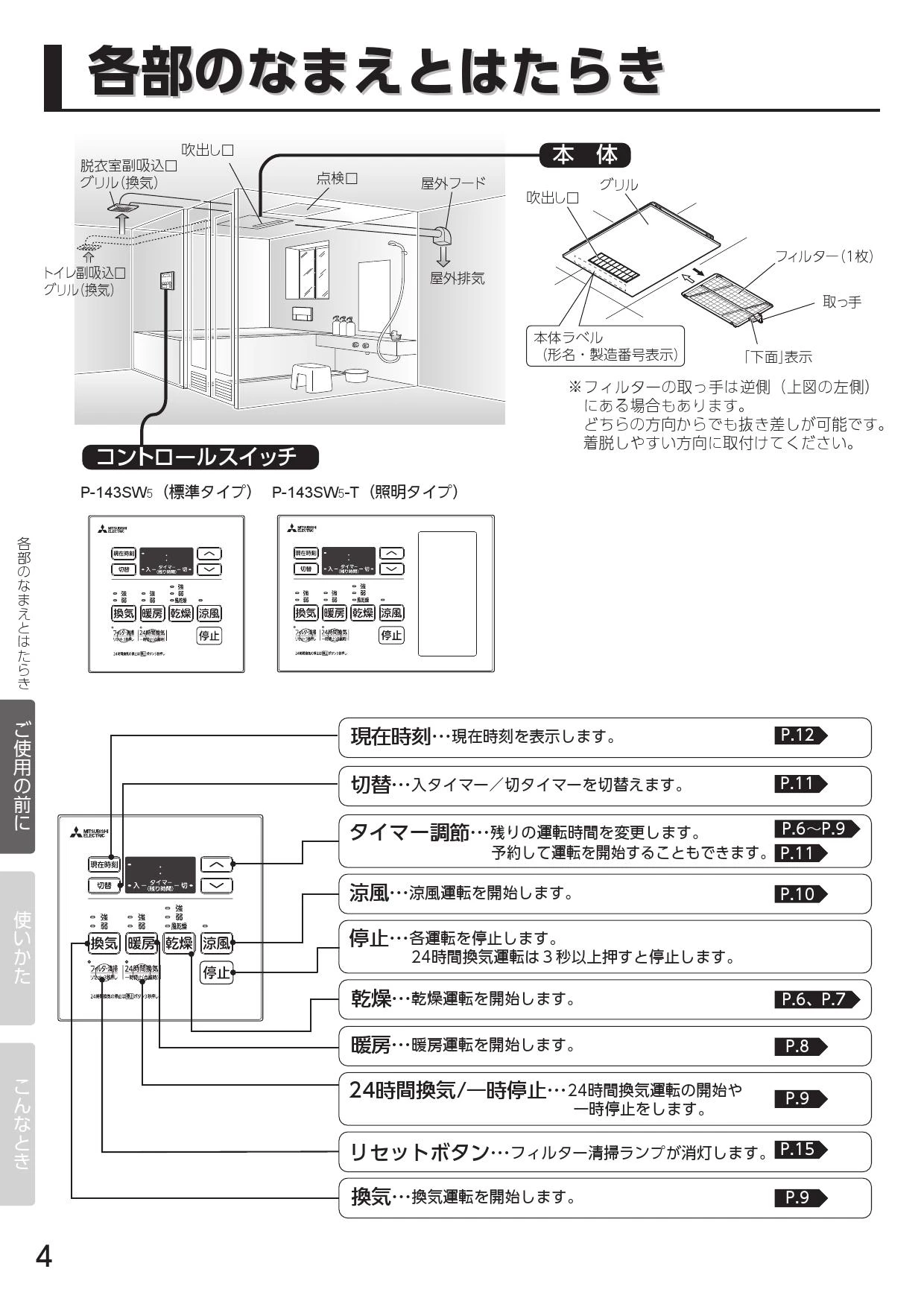 三菱電機 V-143BZ5取扱説明書 施工説明書 納入仕様図 | 通販 プロ