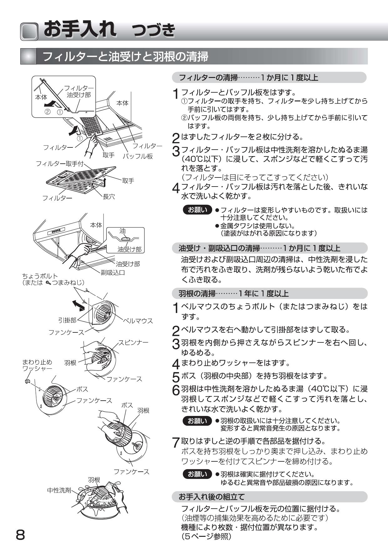 三菱 レンジフードファン ブース形 MITSUBISHI 深形 V-602K8-BK-M後継機種 上幕板なしタイプ ブラック