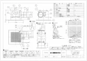 三菱電機 VD-13ZCD12 取扱説明書 施工説明書 納入仕様図 天井埋込形換気扇 納入仕様図1