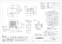 三菱電機 VD-18ZLY12 取扱説明書 施工説明書 納入仕様図 天井埋込形換気扇 納入仕様図1