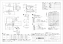 三菱電機 VD-20ZR12-X 取扱説明書 施工説明書 納入仕様図 天井埋込形換気扇 納入仕様図1