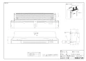 ノーリツ 0710184 施工説明書 納入仕様図 排気カバーC130 納入仕様図1