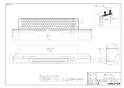 ノーリツ 0710185 施工説明書 納入仕様図 排気カバーC131 納入仕様図1